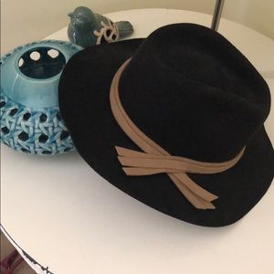 Brown & Tan Felt Hat